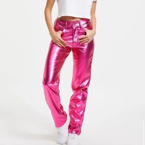 NWT GOOD ICON METALLIC - Pink Sz 10